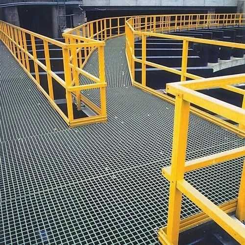 Настил для лестницы, платформы. Композитная решётка. Крышка для лотков