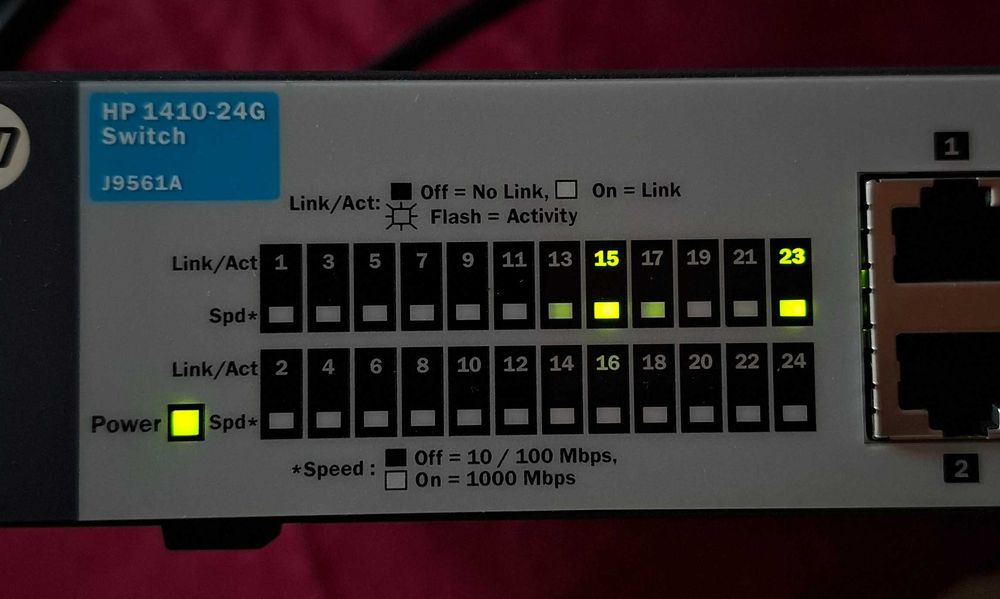 HP 1410-24G - 24портов суич