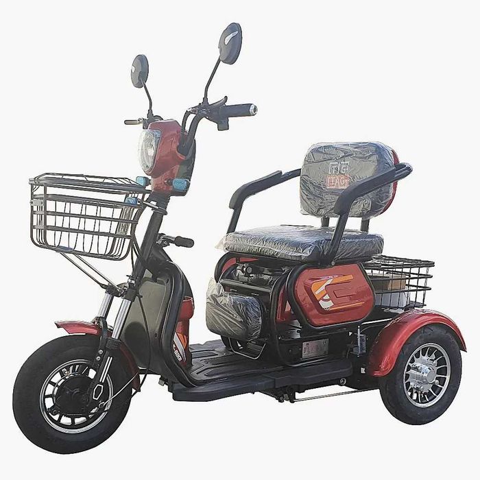 ПРОМОЦИЯ - Електрическа триколка с голяма седалка М19 -48v/ 20Ah
