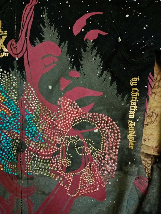 Christian Audigier Crystal Rock суичър