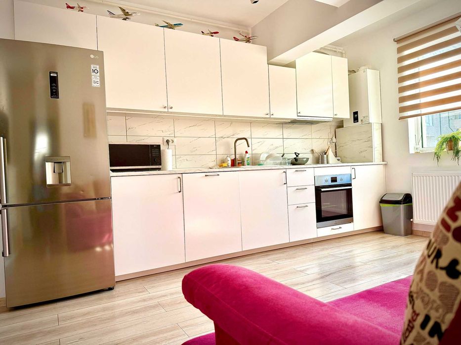 Proprietar - Apartament modern 2 camere | 49mp | parcare inclusă | Popești-Leordeni, str. Biruinței