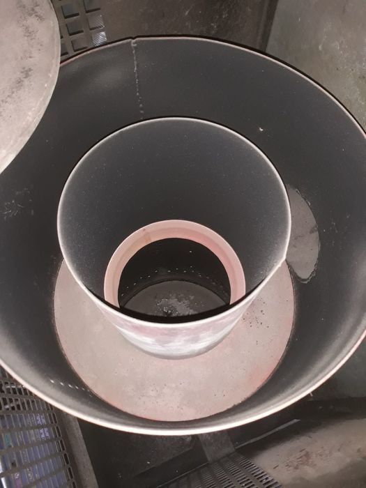 Soba pe ulei ars 17-33 kw + recuperator caldura 12.7  kw + burlan 4m.