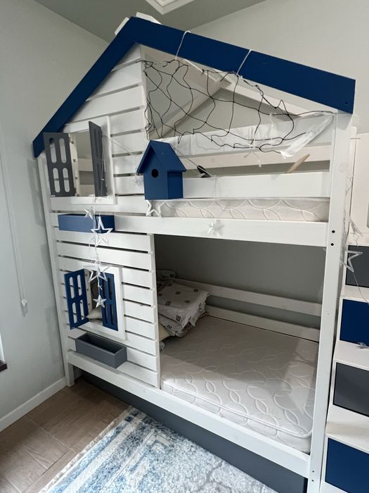 Детский кровать домик