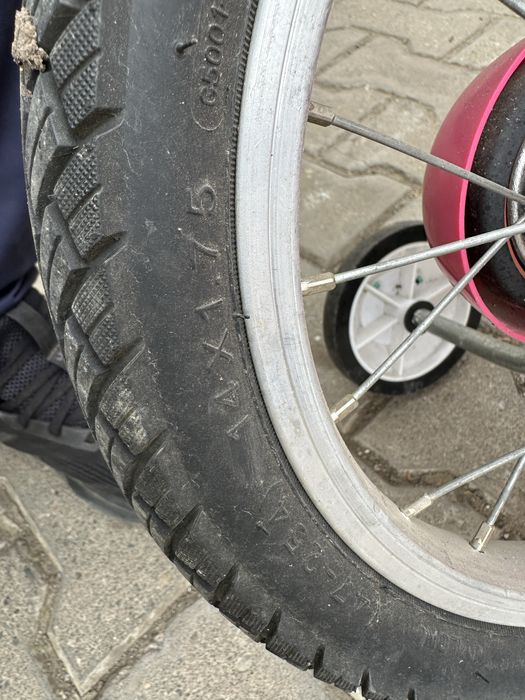 Bicicleta fetite roti 14 btwin