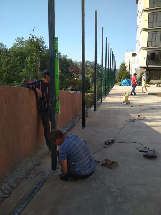 Профессиональный монтаж 3D Заборов (3D панелей, 3D Сетки, 2D Сетки)