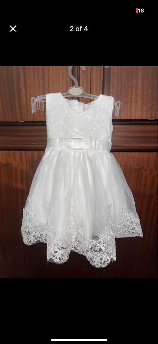 Бала рокля за момиче 9-12м