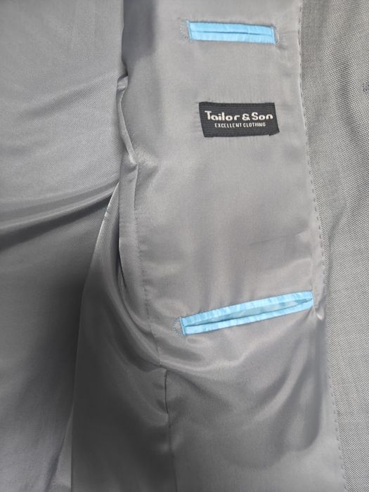 Sacou Tailor & Son - Gri deschis - Mărime 46