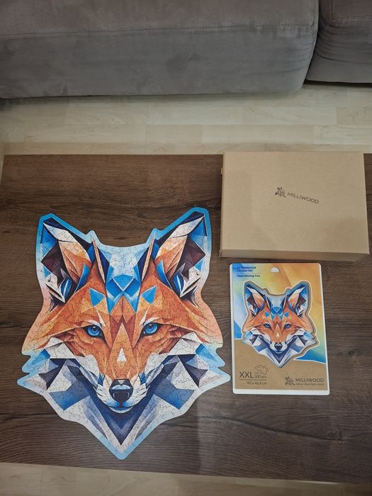 Дървен пъзел с 500 части