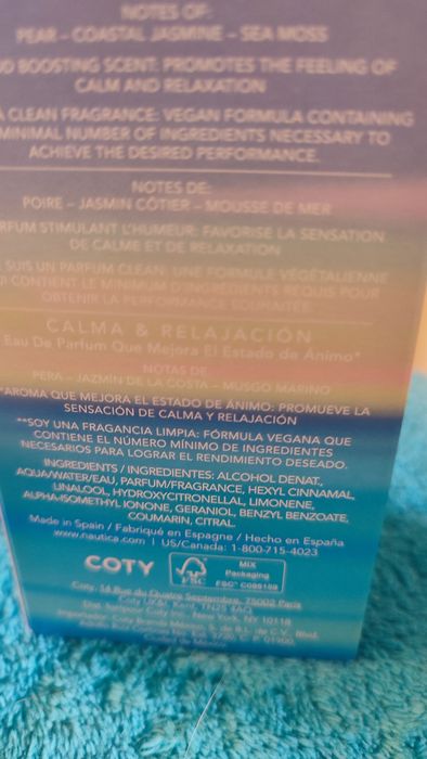 Parfum Nautica Jasmine coast