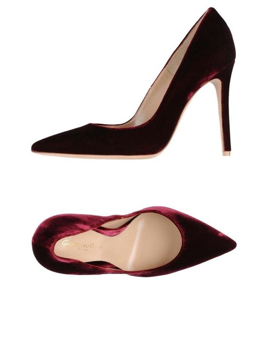 gianvito rossi кожа бархат 36,5 оригинал