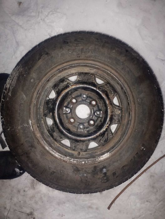 Шины на дисках 185/75/14 Audi 80 b3