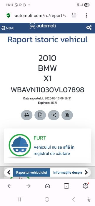 Bmw X1   2.0 Diesel 143 CP din 2010