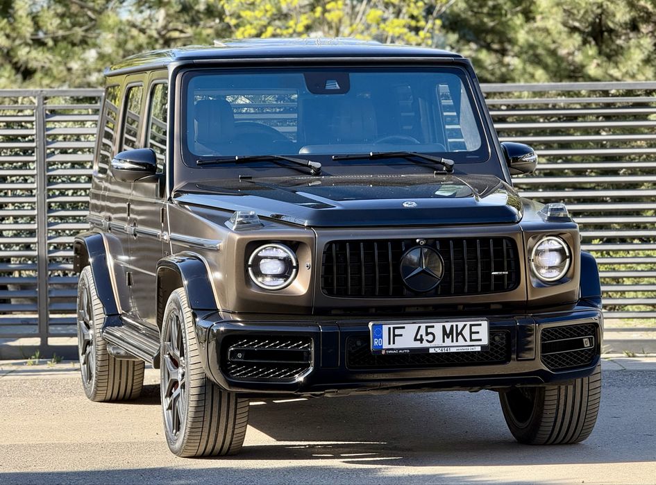 Mercedes G63 AMG FULL 2020 / MANUFAKTUR MAT / 585CP / Burmester / 360 / RAR
