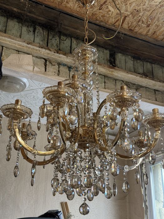 Люстра хрустальная