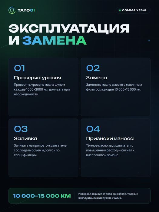 Масло моторное Comma X-Flow Type S 10W-40, 4 л