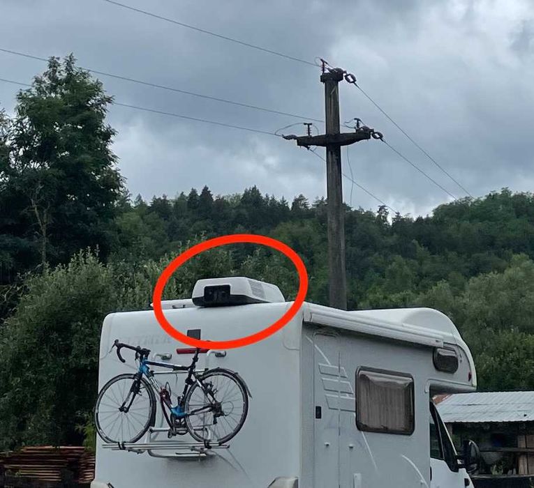 Aer condiționat rulotă camper van climă plafon