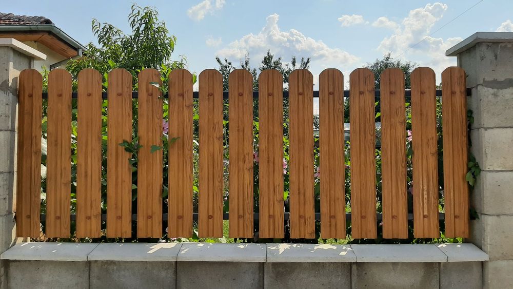 Метални вертикални профили ограда Класик -ОградкиБГ