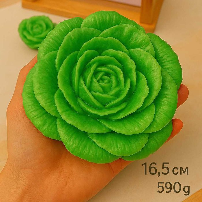 Роза от сапун  голяма за подарък на Любим човек