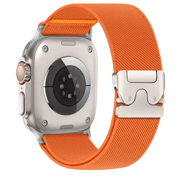 Curea Textil Buklet Compatibila Ceas Apple Watch Iphone Husa Folie