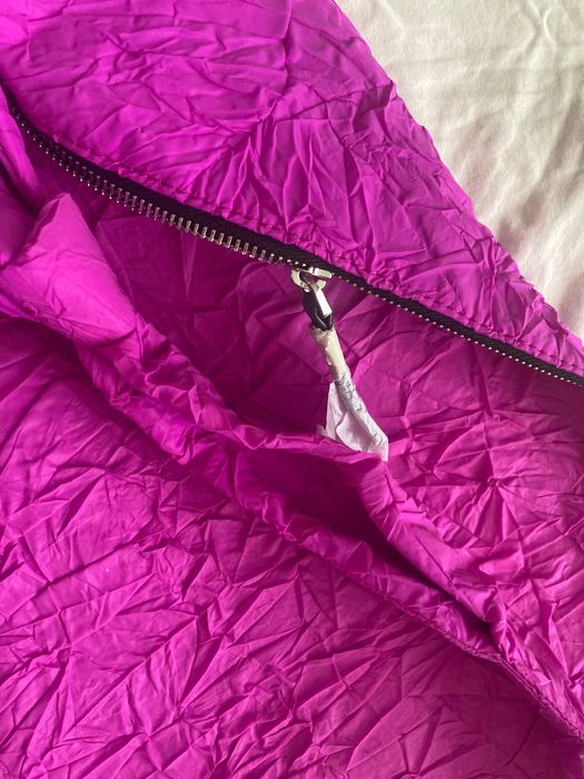 Desigual - оригинална нова чанта цвят цикламен