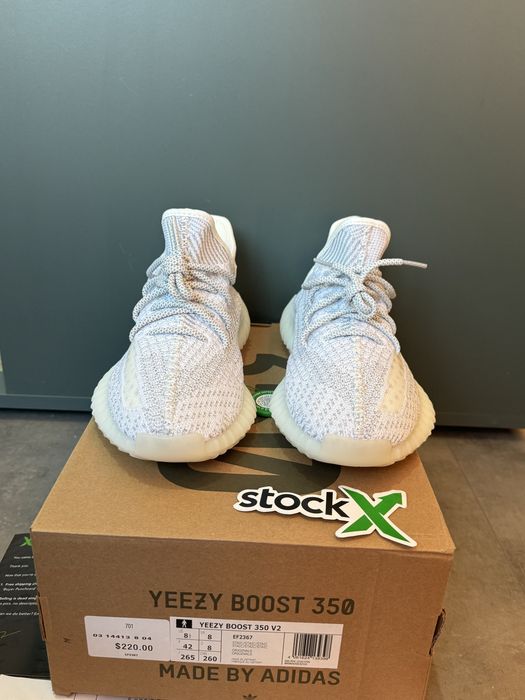 Yeezy Boost 350 V2 Static White , Poze Reale marimi 36-47