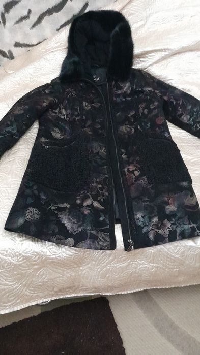 Парка натуральная кожа