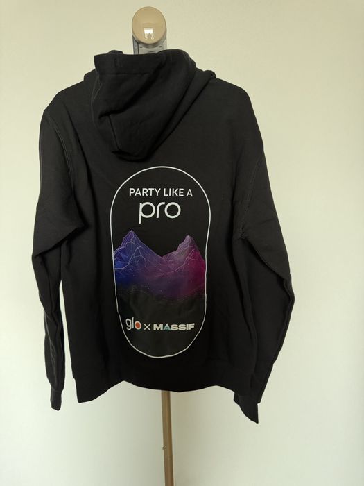Hanorac glo x massif negru S
