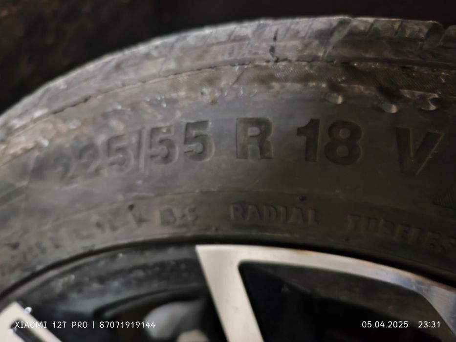 Диск титан  R18 225/55