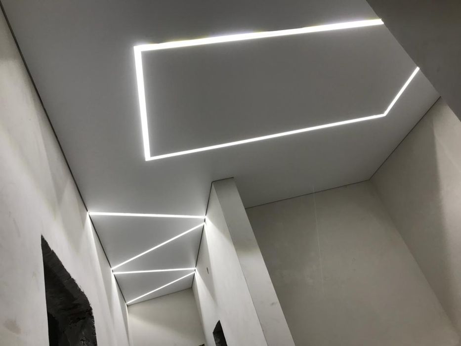 Натяжные потолки все виды