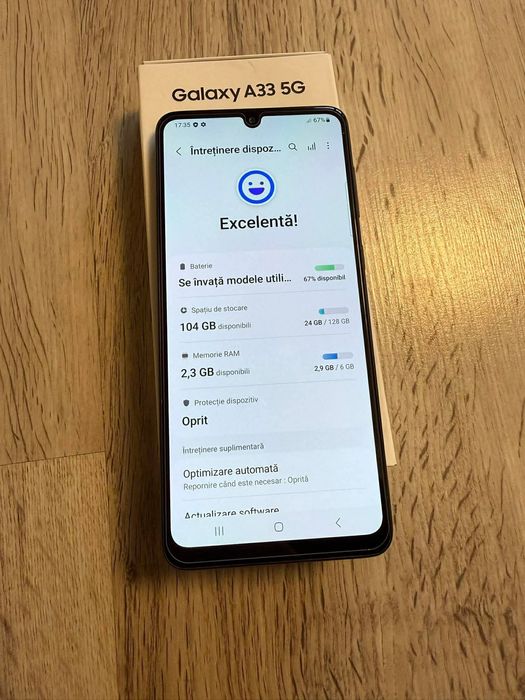 Vand Sau Schimb Samsung Galaxy A33 5G Black 128Gb Dual Sim