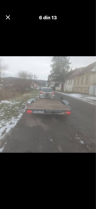 Remorca 2 axe traport vehicule