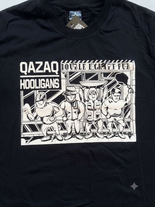 Футболка Qazhools Qazhooligans Kazhools Kazhooligans