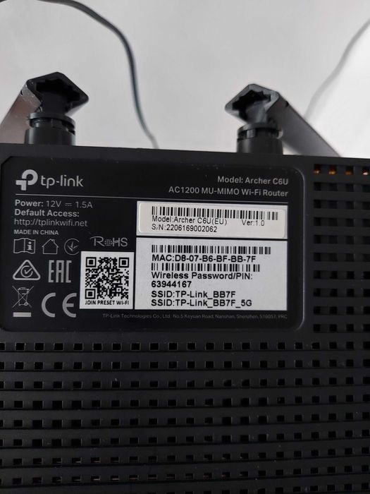 Routar WI-FI Tp-Link/Mercusys