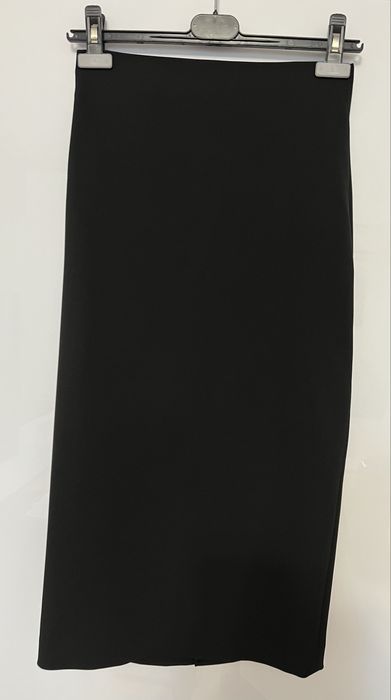 Fusta noua, neagra, midi, Zara, XS