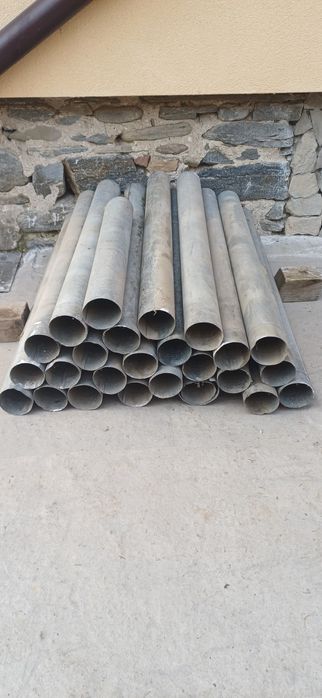 Подцинковани водосточни тръби