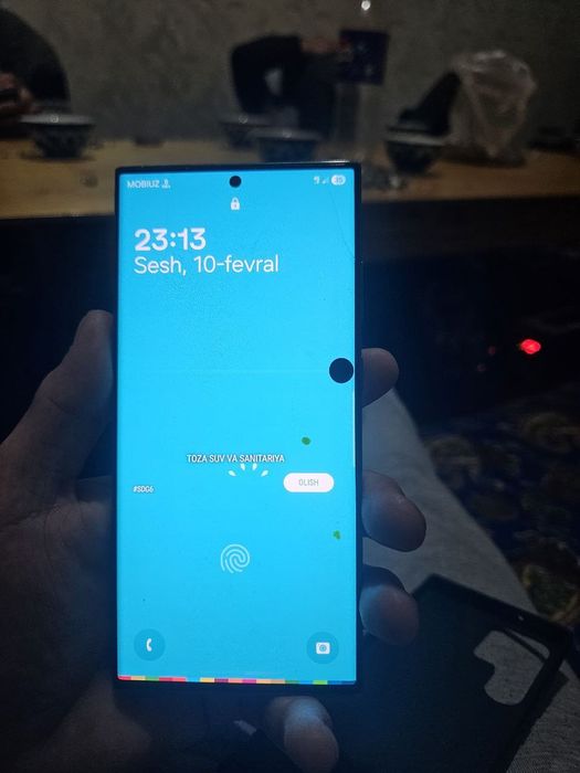 S23 ultra aybi rasmda dog bor ruchka ishlamedi