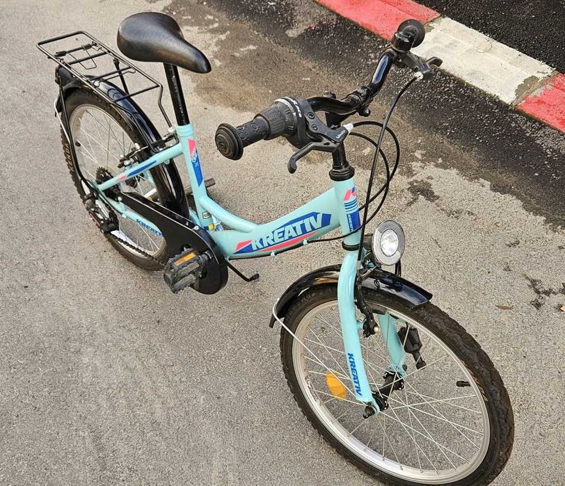 Bicicleta copii Kreativ 2014, 20 Inch + roti ajutatoare