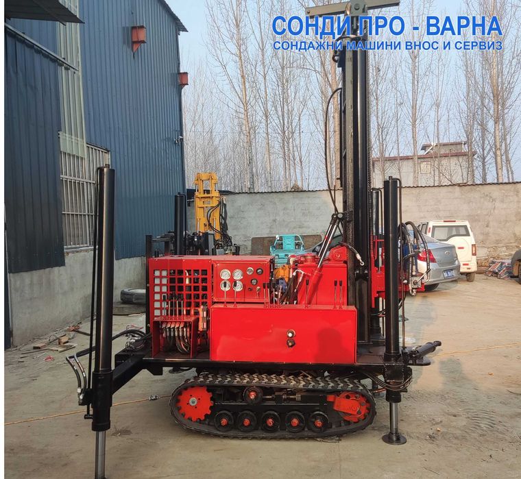 Нова Професионална Самоходна Сондажна машина Track-160CN до 160 метра