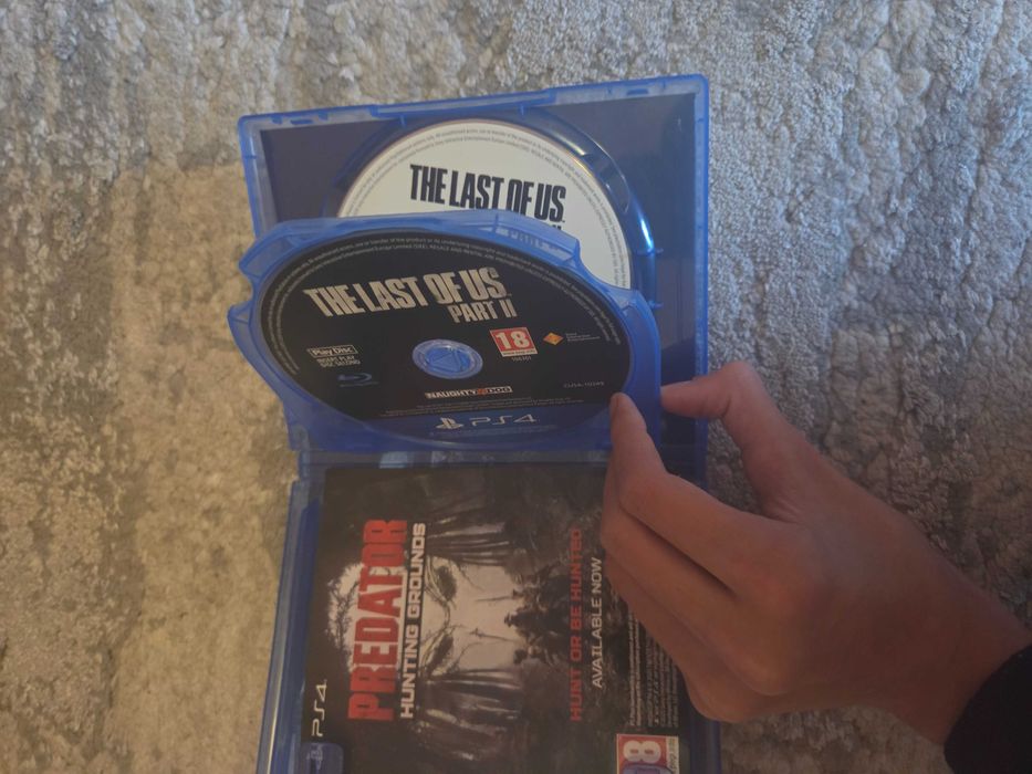 The Last of Us Part II PS4 оригинален диск в отлично състояние