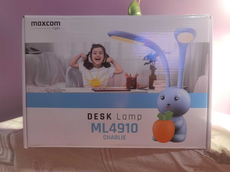 Lampa Birou Led Iepuras Albastru