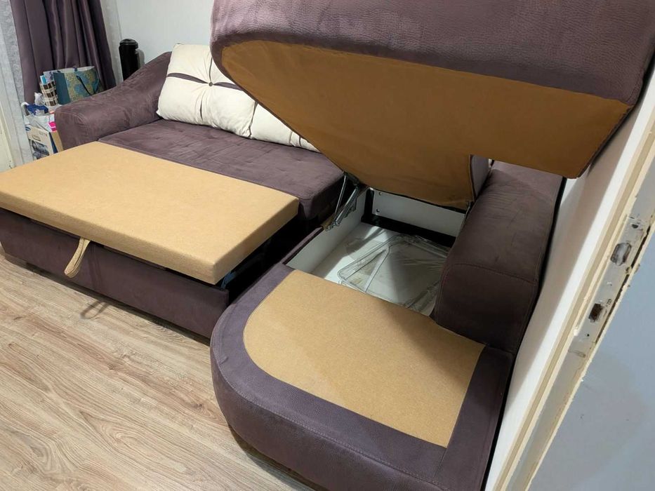 Диван спалня ъглов