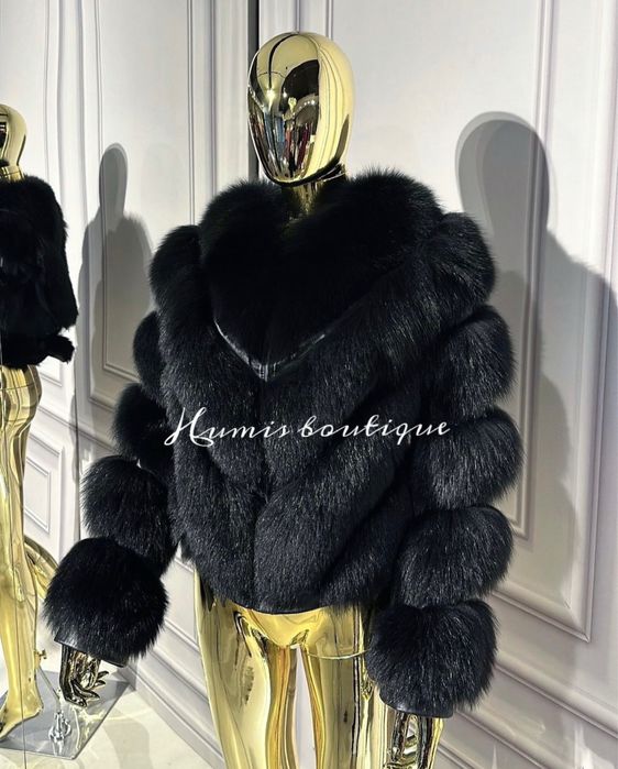 Най- висок клас палта от естесъвен косъм лисица!