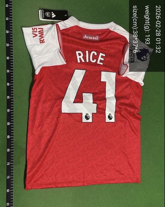 Tricou Rice arsenal