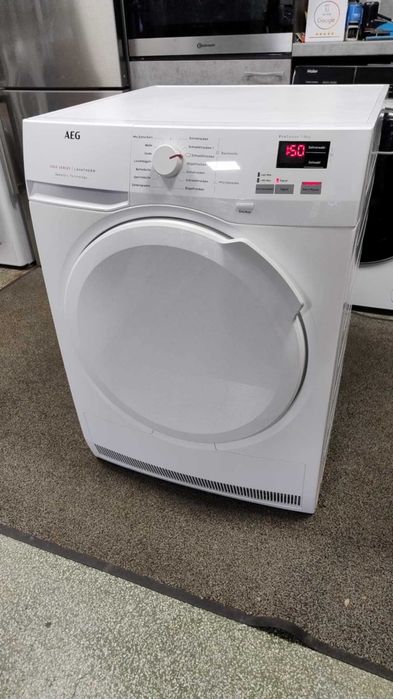 A+++ Сушилня с термопомпа AEG-АЕГ 8 кг Direct Drive SensiDry ProSense
