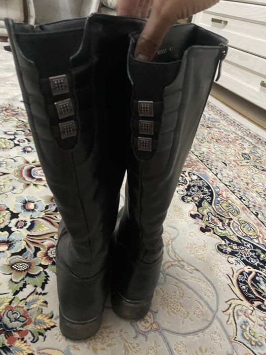 Сапоги теплые зима