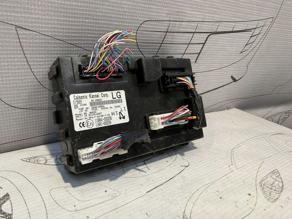 Modul confort BCM / Unitate caroserie Nissan Leaf ZEO 284B14NR0A 2016 / [2010-2017] / (5B3)