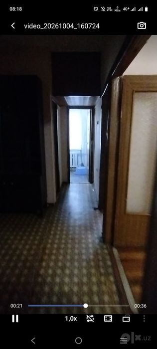 Ойбек метро аты-баты ориентир 2 комнатная 77 серия 67м² 3 этаж 4 этажн