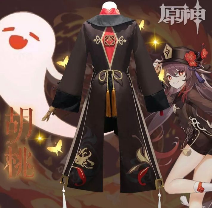 Косплей геншин Ху Тао