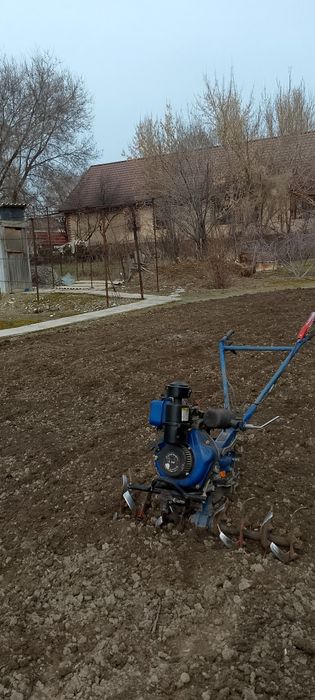 Пашем огороды мотокультиватором
