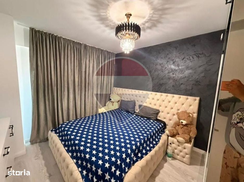 2 camere ,etaj 1, bloc nou, modern, loc parcare
